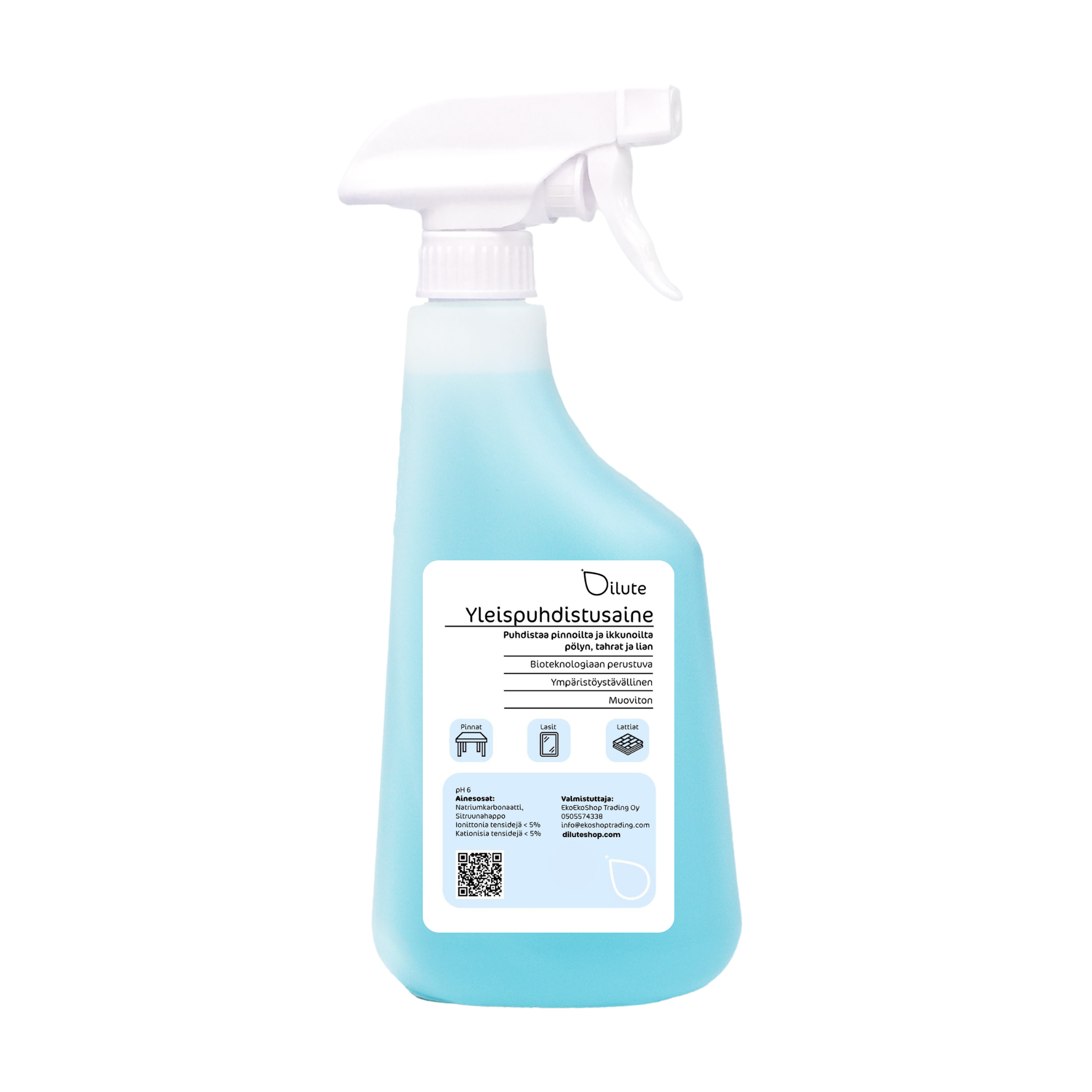 Ready-to-Use Solution Label - Dilute® All-Purpose Cleaner