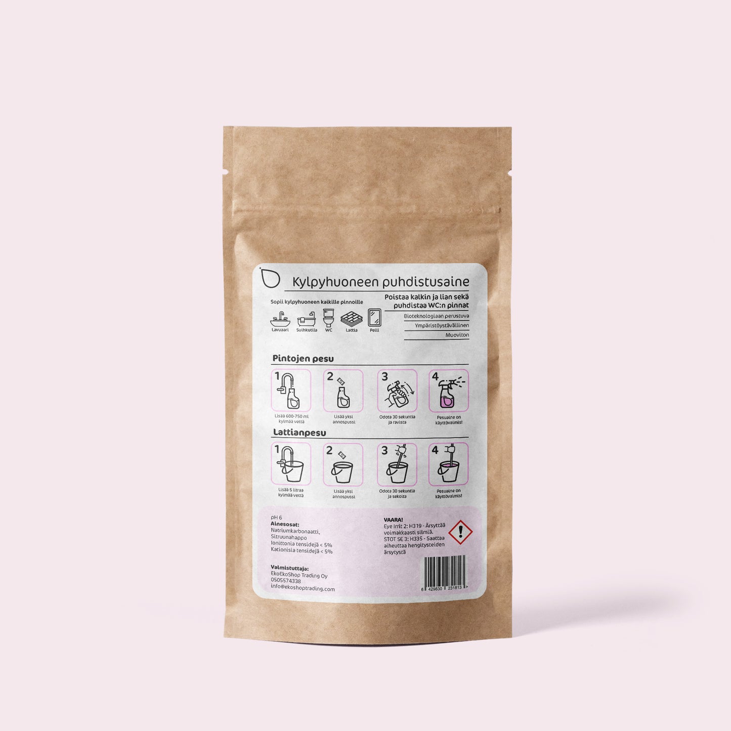 Bathroom Cleaner Refill Pack