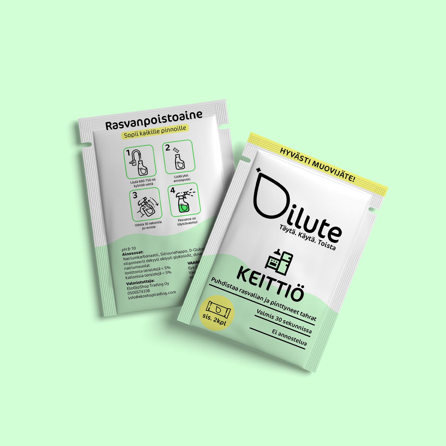 Dilute - Kitchen starter kit