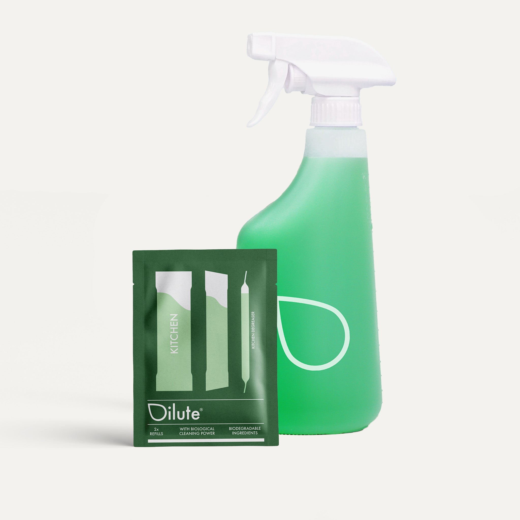 Tehokas luonnonmukainen keittiön puhdistusaine, joka poistaa rasvan ja lian ilman vahvoja kemikaaleja.