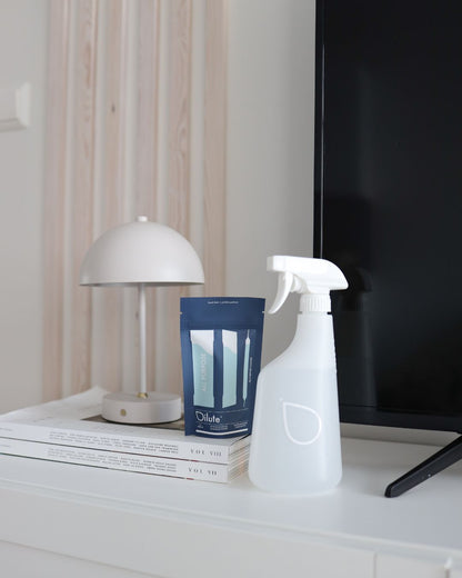 Dilute reusable sparybottle