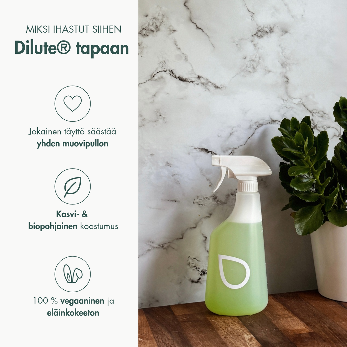 Keittiöpuhdistusaine aloituspakkaus
